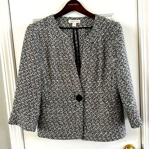 COLDWATER CREEK Tweed jacket size 8